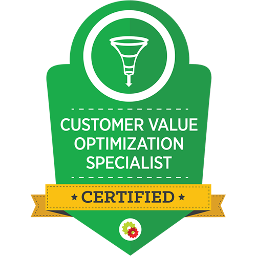 Digital Marketer - Customer Value Optimization Specialist Certification