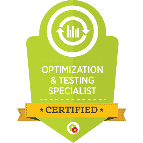 Digital Marketer - Optimization & Testing Specialist Certification