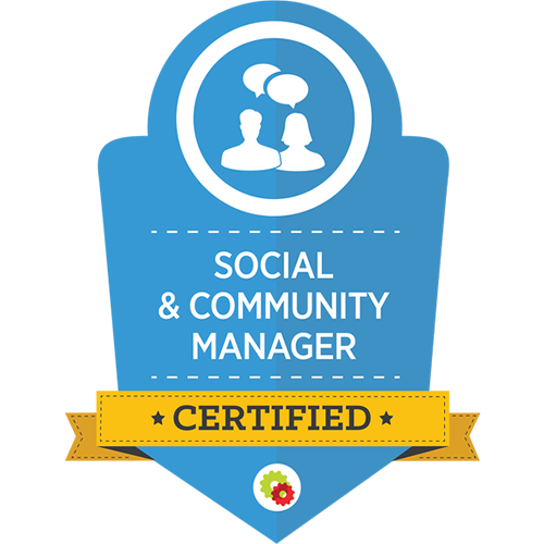 Digital Marketer - Social & Community Manager Certification